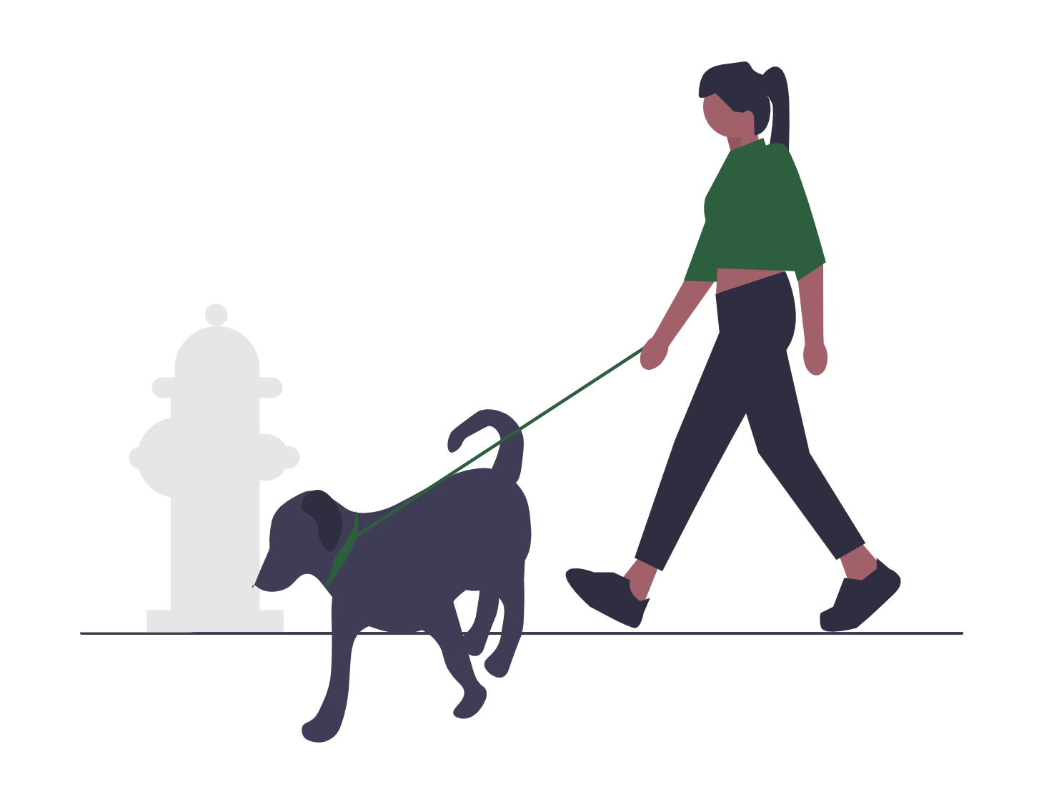 Dog Walking Icon